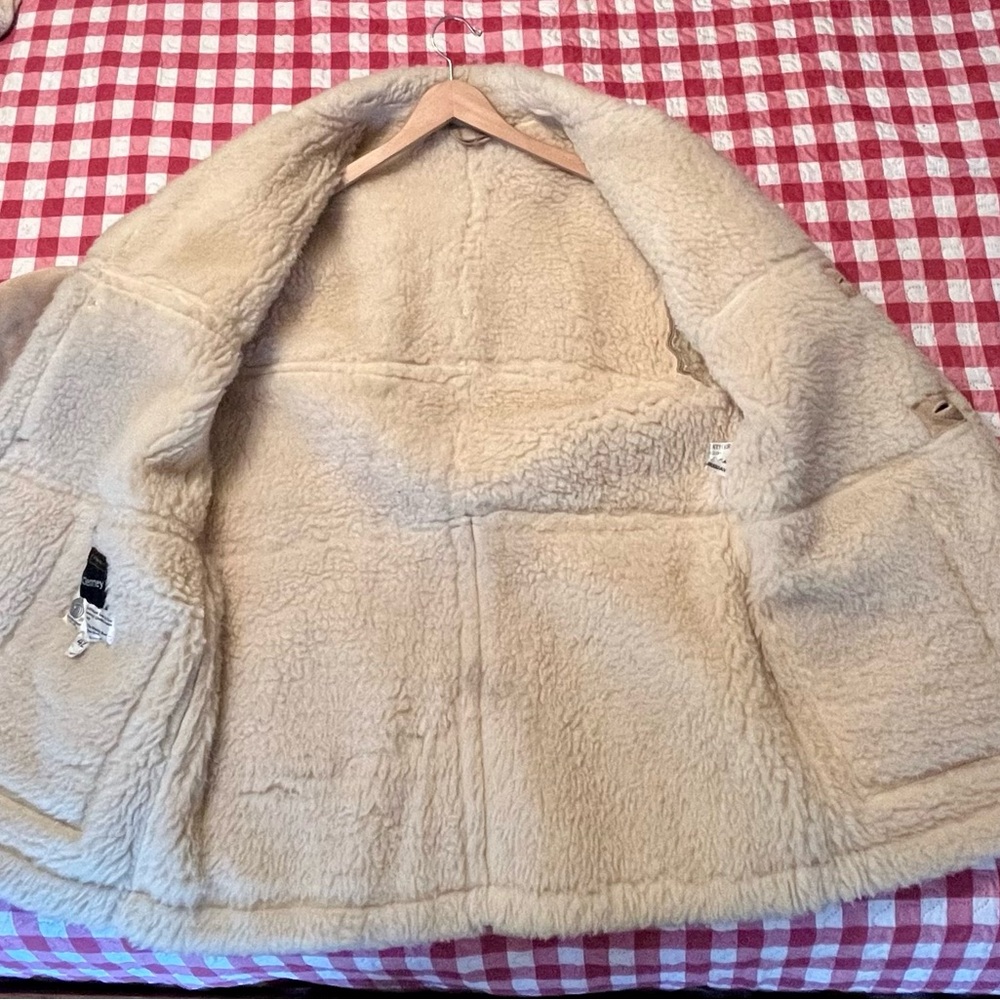 Men’s Heavy Authentic Sheepskin Parka - Picture 3 of 4